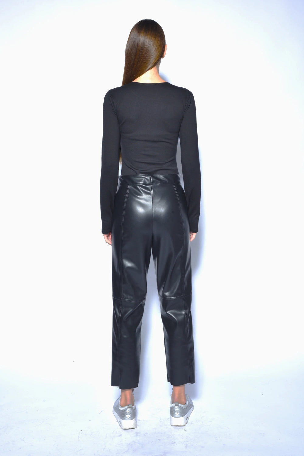 Vegan straight leg pants