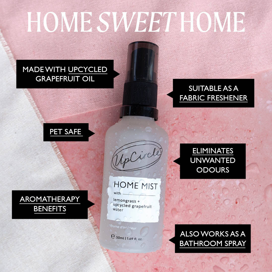 Home Mist with Lemongrass + Grapefruit - Snipetell
