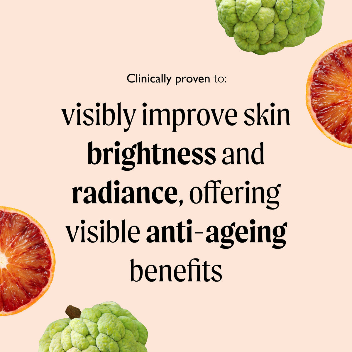 Peptide Serum with Custard Apple + Blood Orange - Snipetell