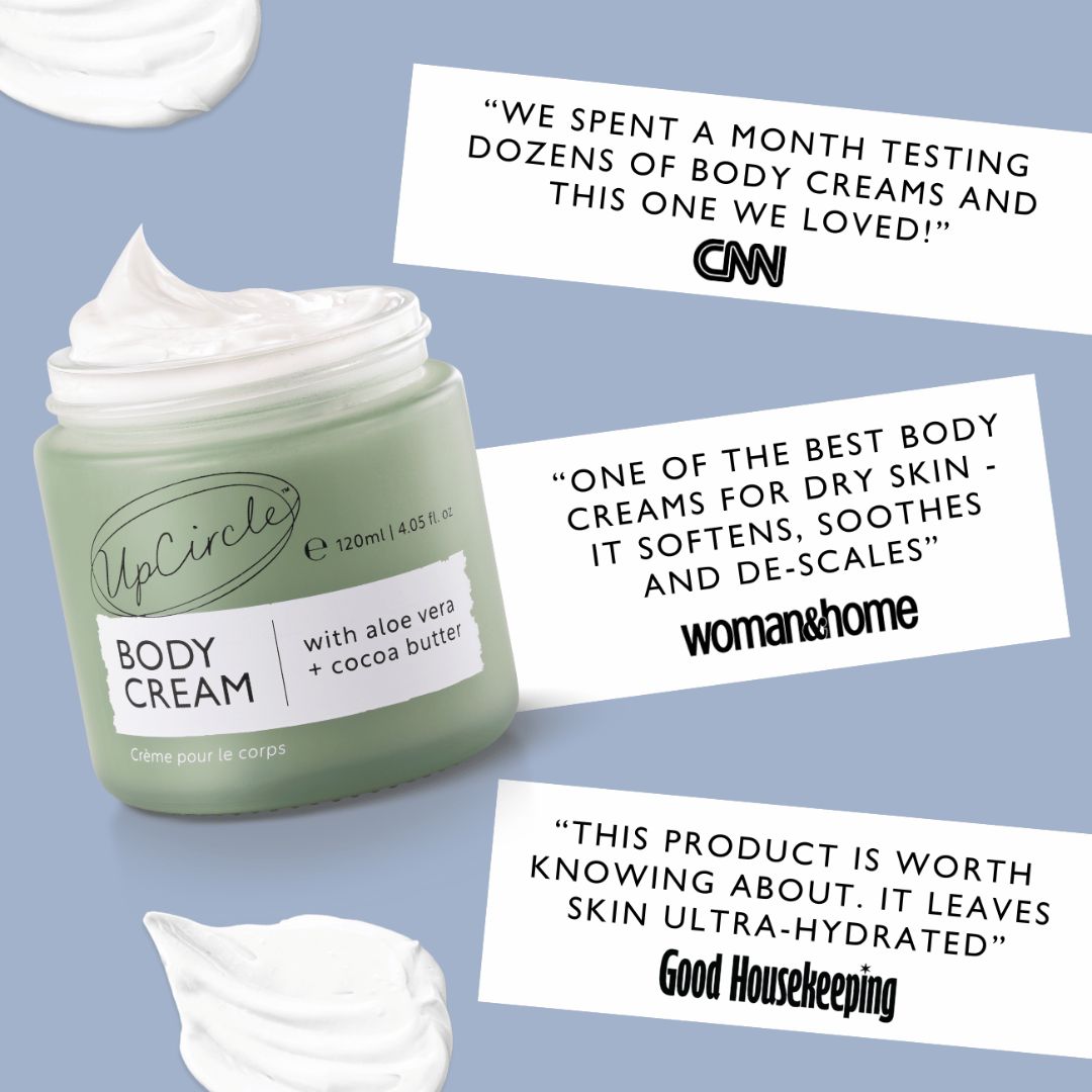 Natural Body Cream with Aloe Vera + Cocoa Butter - Snipetell