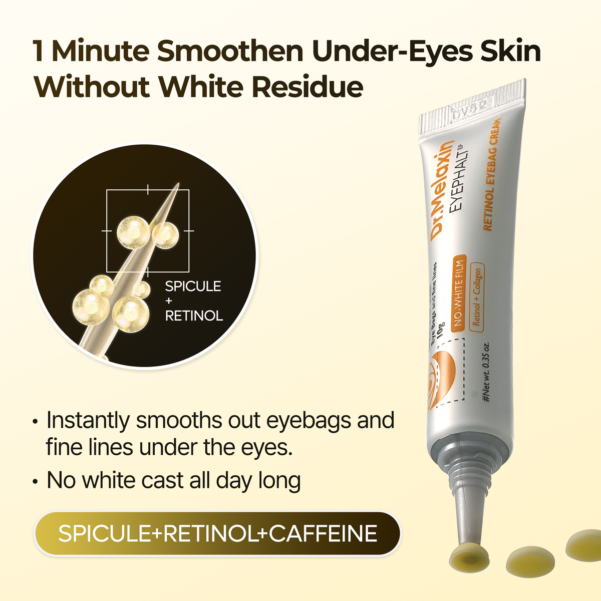 Dr. Melaxin Eyephalt Retinol Eyebag Cream - Snipetell