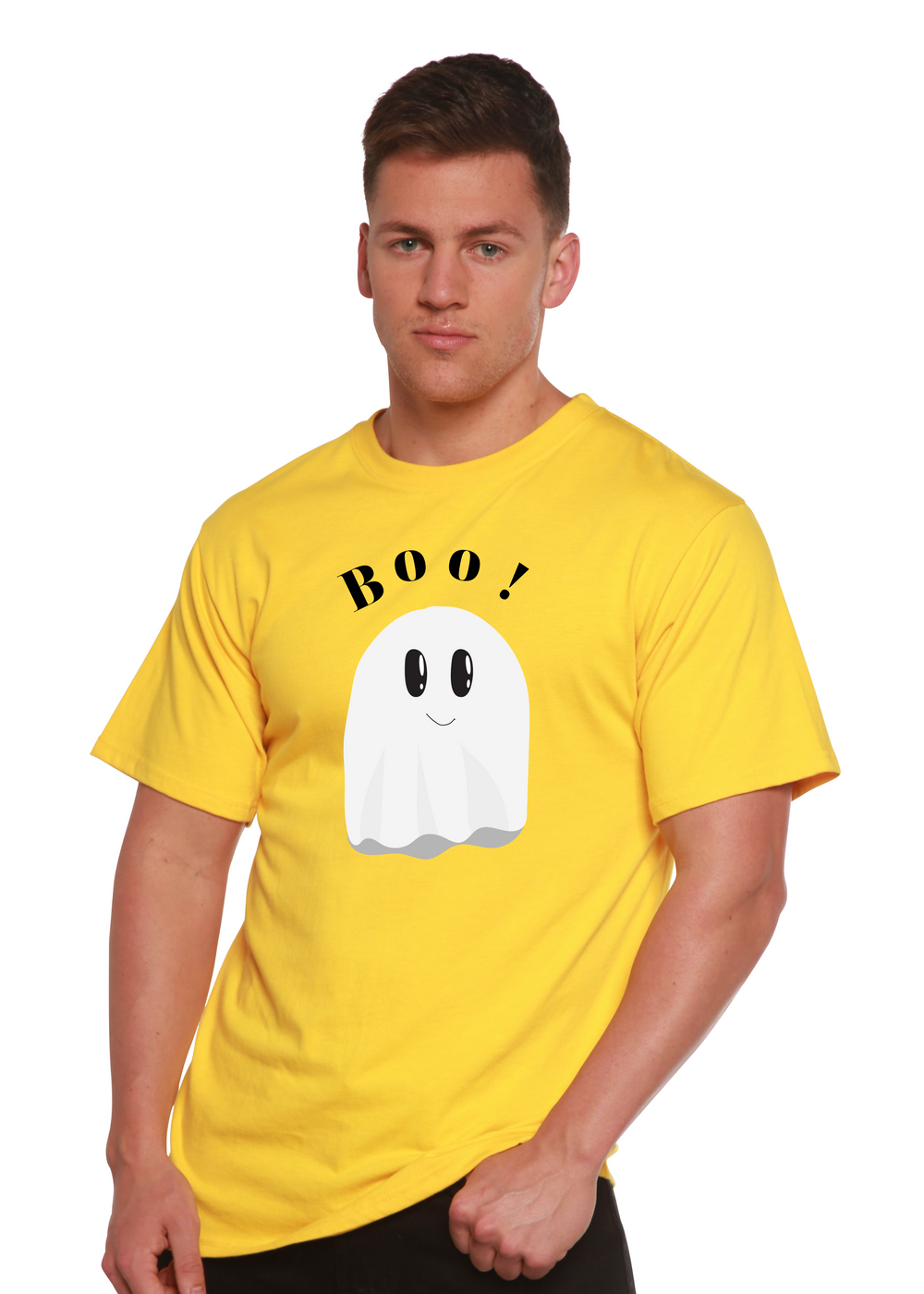 Boo Men's Bamboo Viscose/Organic Cotton Short Sleeve Graphic T-Shirt