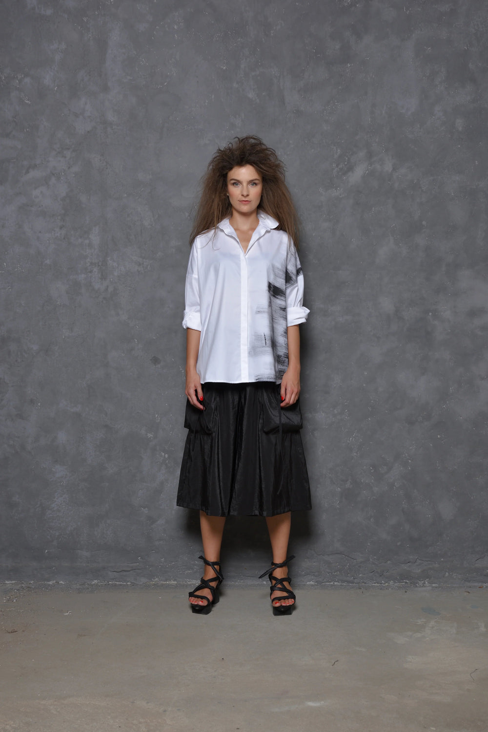 Stroke Boxy Shirt