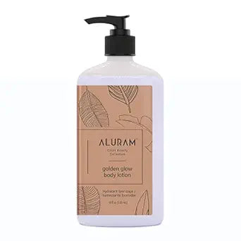 Loción corporal Aluram Golden Glow 18 oz