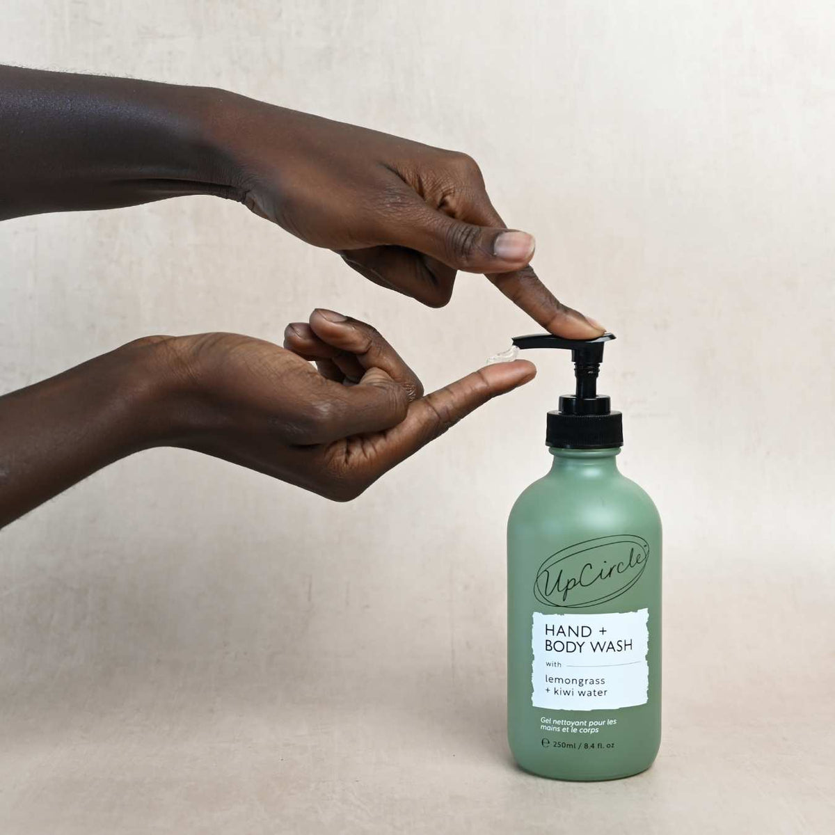 Natural Hand + Body Wash with Lemongrass - Snipetell