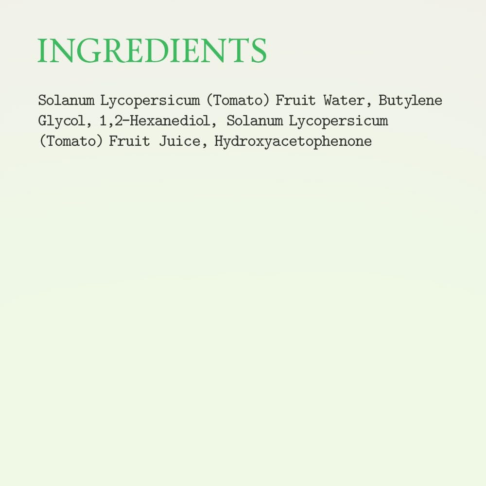 FULLY Green Tomato Toner - Snipetell