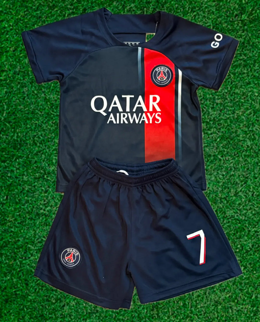 Kylian Mbappe PSG Soccer Jersey Toddler/Youth Soccer Jersey Kids Kit CustomKiddos.com