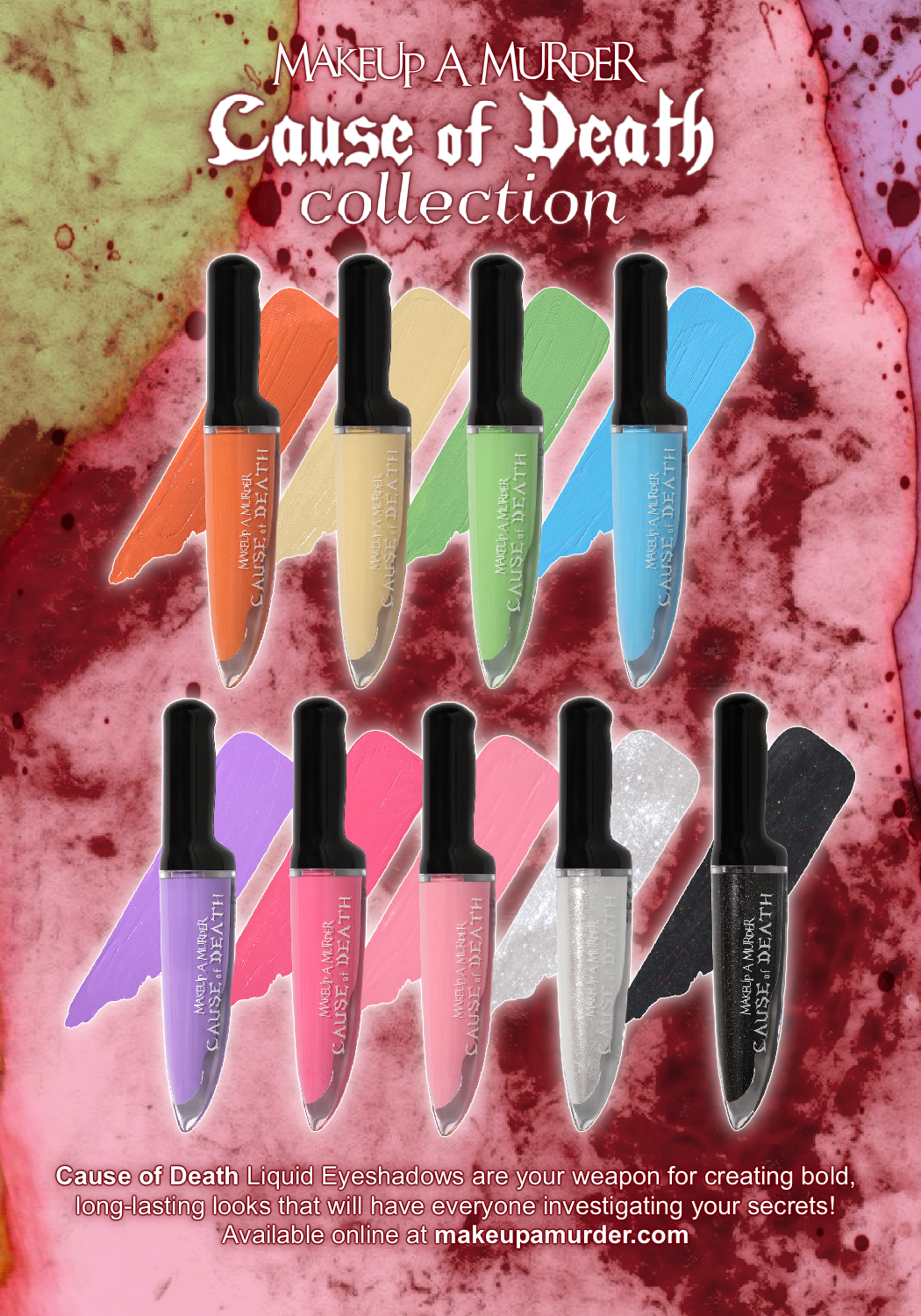 Cause of Death Liquid Eyeshadows: Singles - Snipetell