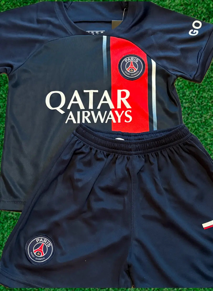 Kylian Mbappe PSG Soccer Jersey Toddler/Youth Soccer Jersey Kids Kit CustomKiddos.com