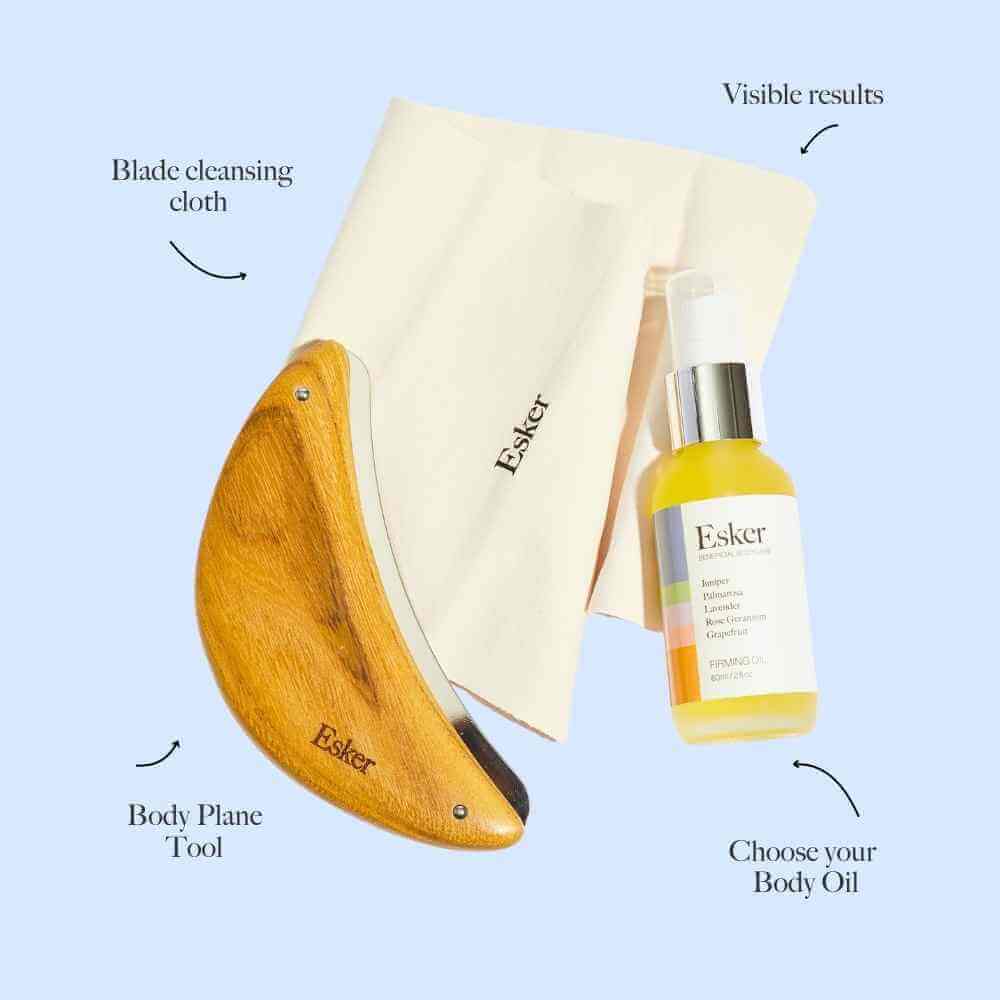 Ensemble d'outils d'exfoliation pour le corps