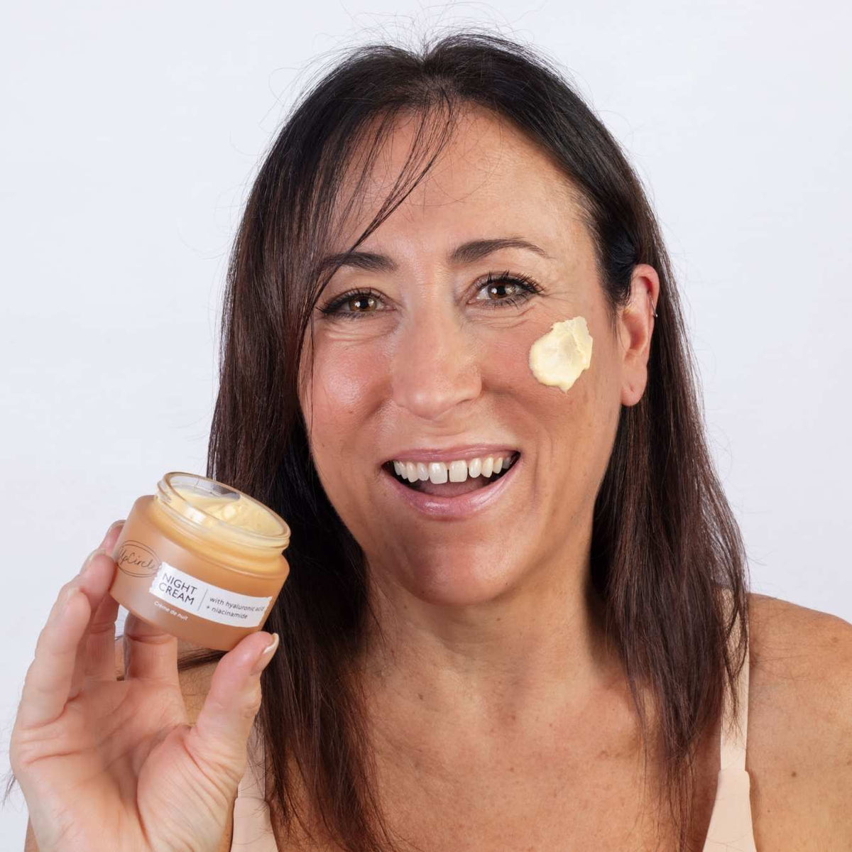 Night Cream with Hyaluronic Acid + Niacinamide - Snipetell