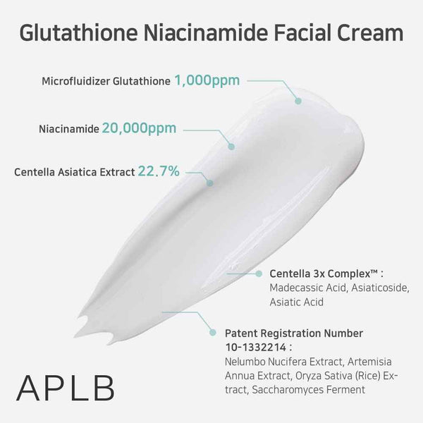 APLB Crema Facial de Glutatión y Niacinamida