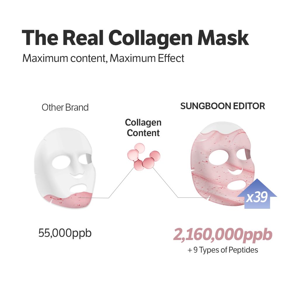 Sungboon Editor Deep Collagen Power Boosting Mask - Snipetell