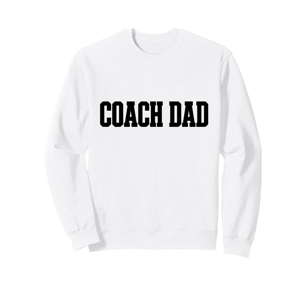 Dad Athletic Sports Father Team Pride Sweatshirt - Minimalist Print Unisex