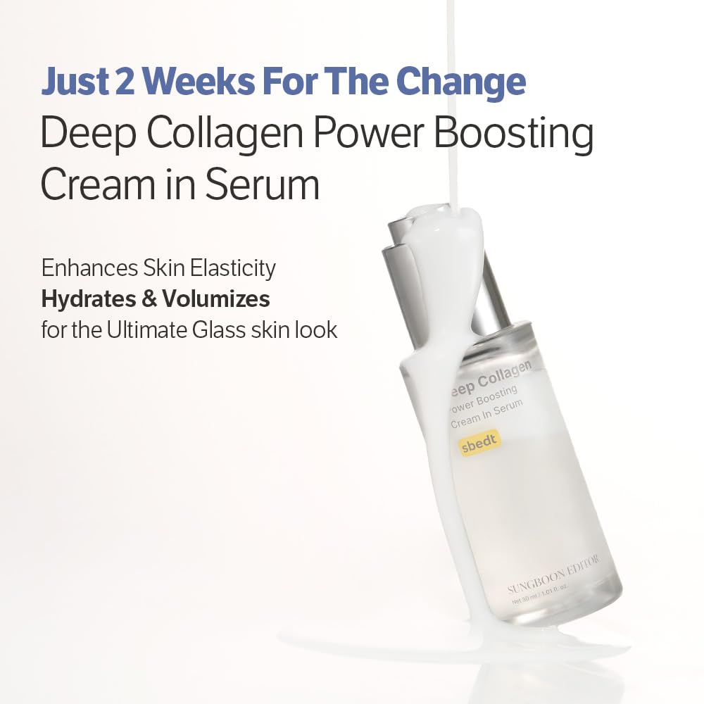Sungboon Editor Deep Collagen Power Boosting Cream In Serum - Snipetell