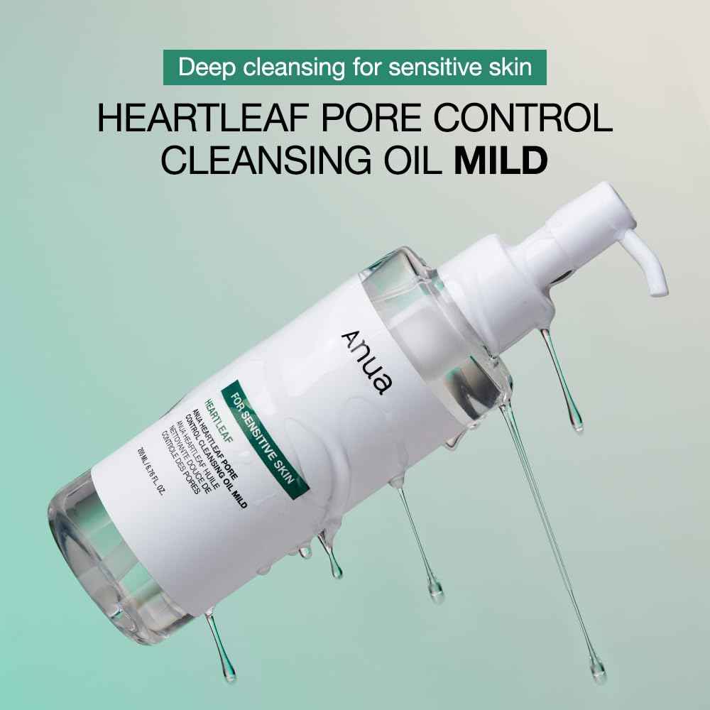 ANUA Heartleaf Pore Control Cleansing Oil (Mild)