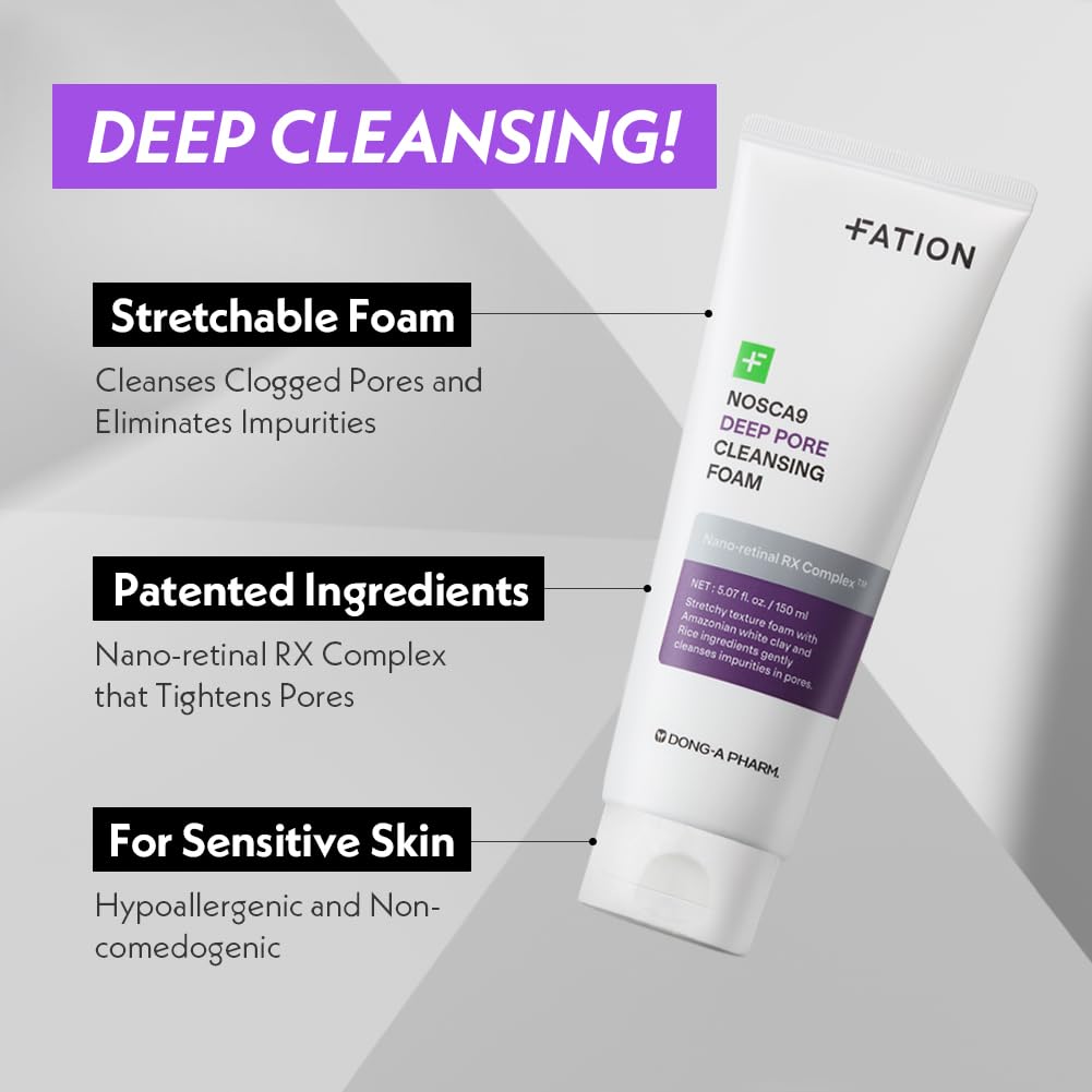 Fation NOSCA9 Deep Pore Cleansing Foam - Snipetell