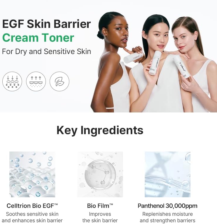 Z+PIDERM ECF Skin Barrier Cream Toner - Snipetell