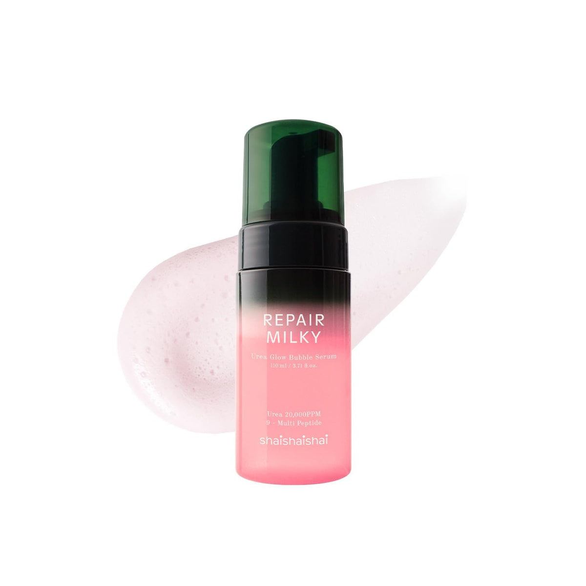 Shaishaishai Repair Milky Urea Glow Bubble Serum - Snipetell