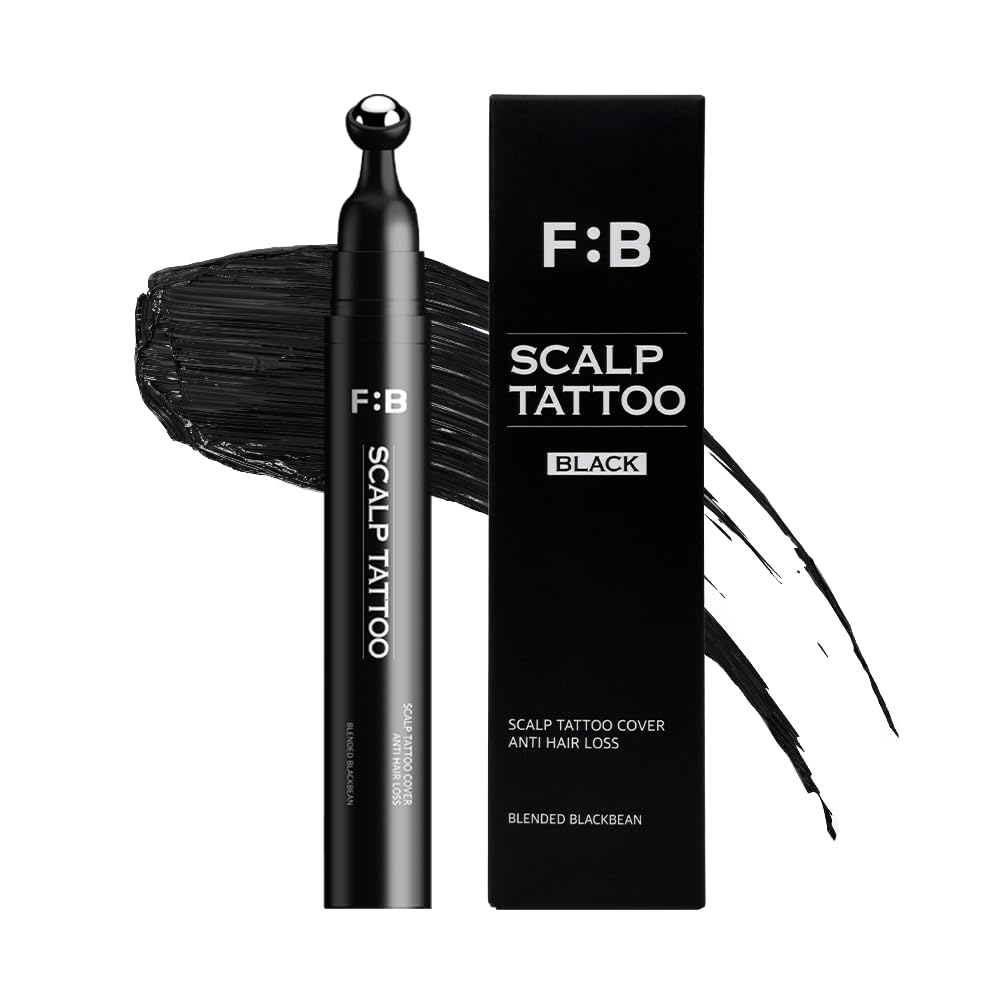 FORBEAUT Scalp Tattoo (Black) - Snipetell