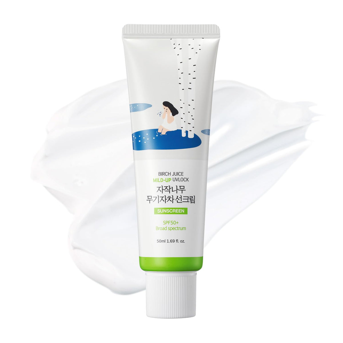 Round Lab Birch Juice Mild-Up UV Lock Sunscreen - Snipetell
