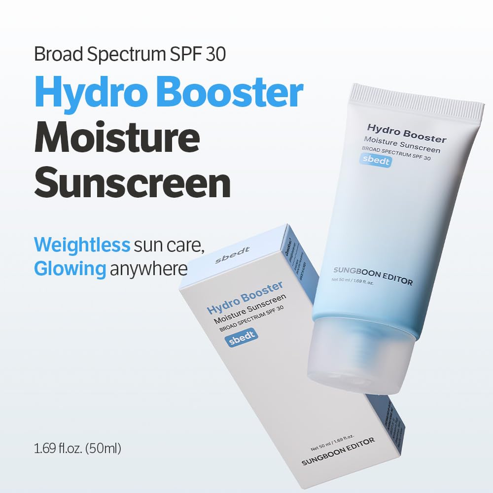 Sungboon Editor Hydro Booster Moisture Sunscreen Broad Spectrum SPF 30 - Snipetell