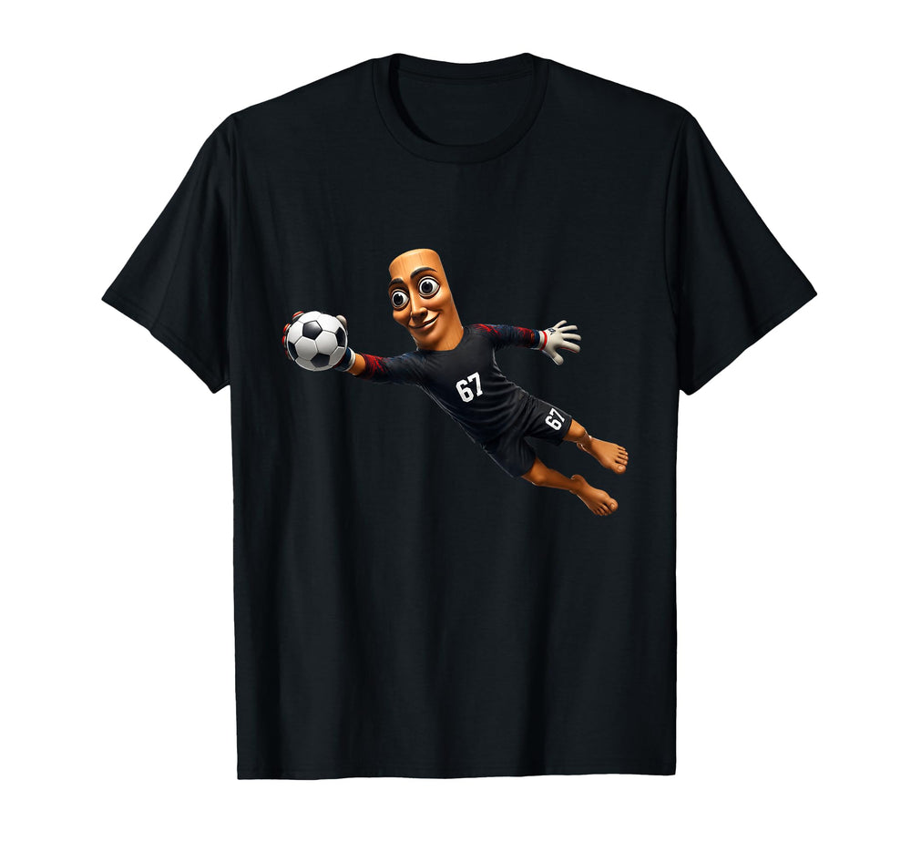 Tung Sahur Goalkeeper Funny Soccer T-Shirt - Novelty Apparel Men Women