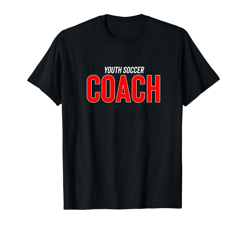 Recreation League Soccer Team Coach T-Shirt - Custom Art Print Unisex