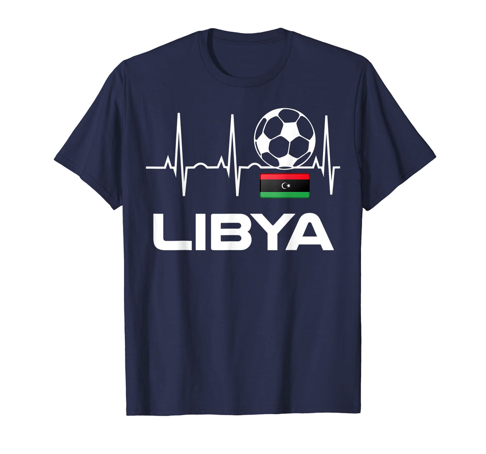 Libyan Soccer Jersey Libya Football T-Shirt - Aesthetic Graphic Men Women