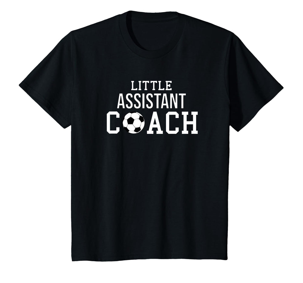 Soccer Coach Little Assistant T-Shirt - Casual Everyday Wear for Adults