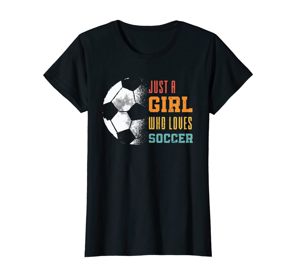 Soccer Sports Just Who Loves Soccer T-Shirt - Fun Novelty Design for Adults