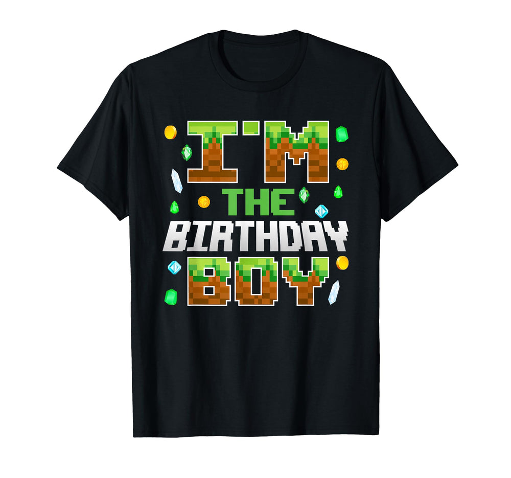 Im Birthday Video Gamer Pixel Number T-Shirt - Novelty Apparel Men Women