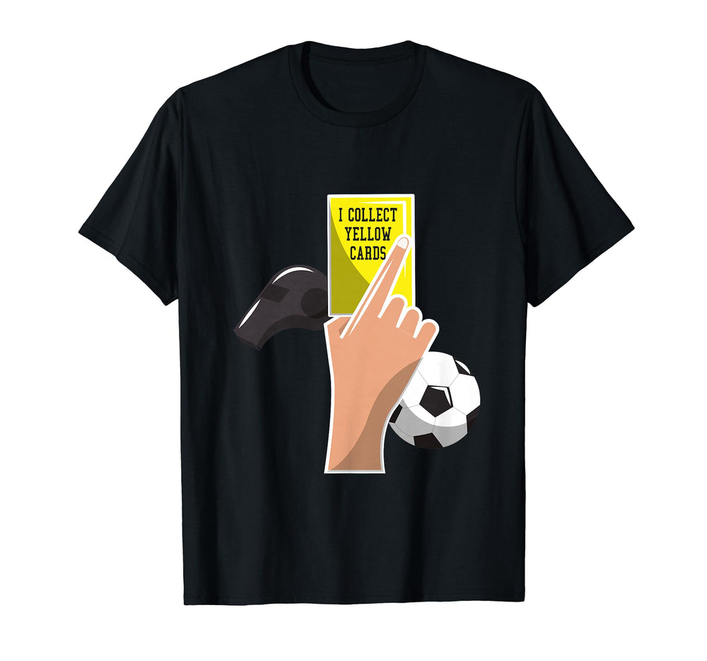 I Collect Yellow Cards Funny T-Shirt - Aesthetic Graphic for Adults