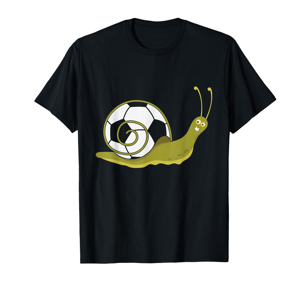 Football Soccer Snail Lover Player T-Shirt - Aesthetic Graphic Unisex