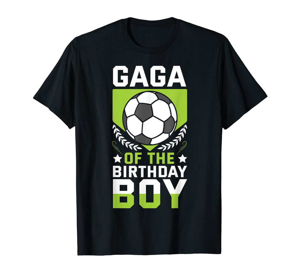Gaga Birthday Soccer Player Bday Team T-Shirt - Trendy Graphic for Adults