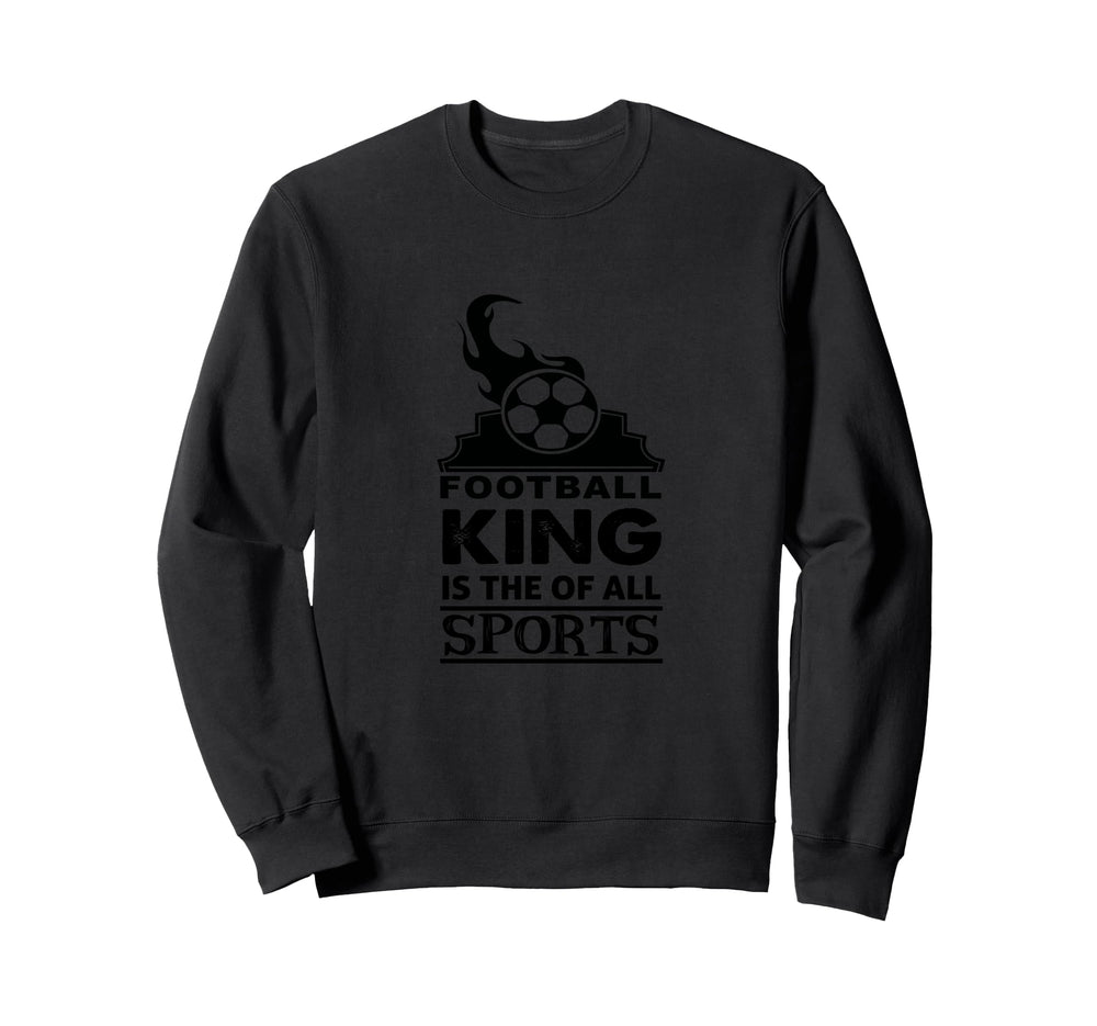 Football Fan Soccer Lover Sweatshirt - Fun Novelty Design Men Women