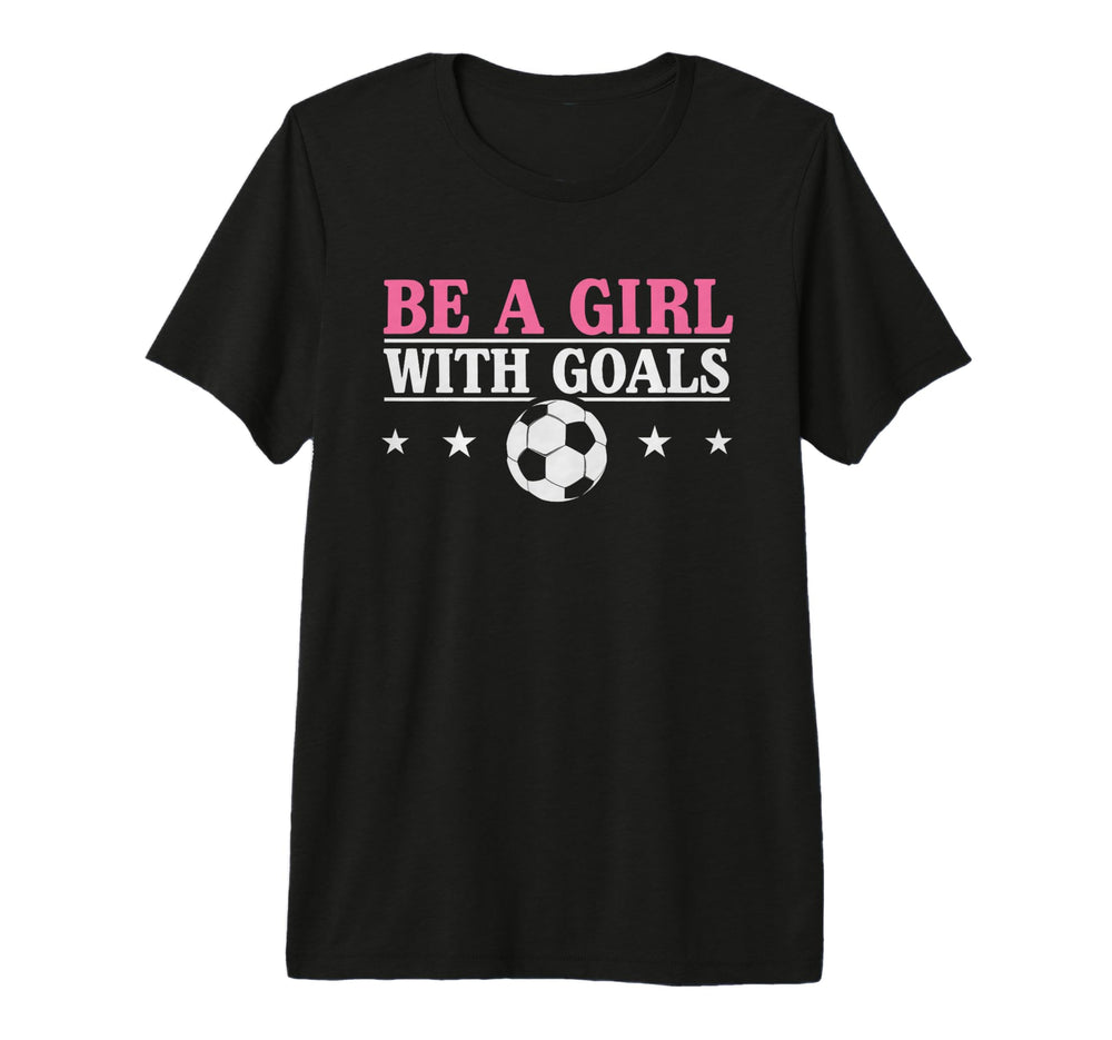 Soccer Goals Soccer Lover Gift Tri T-Shirt - Fun Novelty Design Unisex