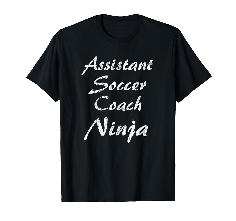 Assistant Soccer Coach Occupation Work T-Shirt - Custom Art Print Unisex