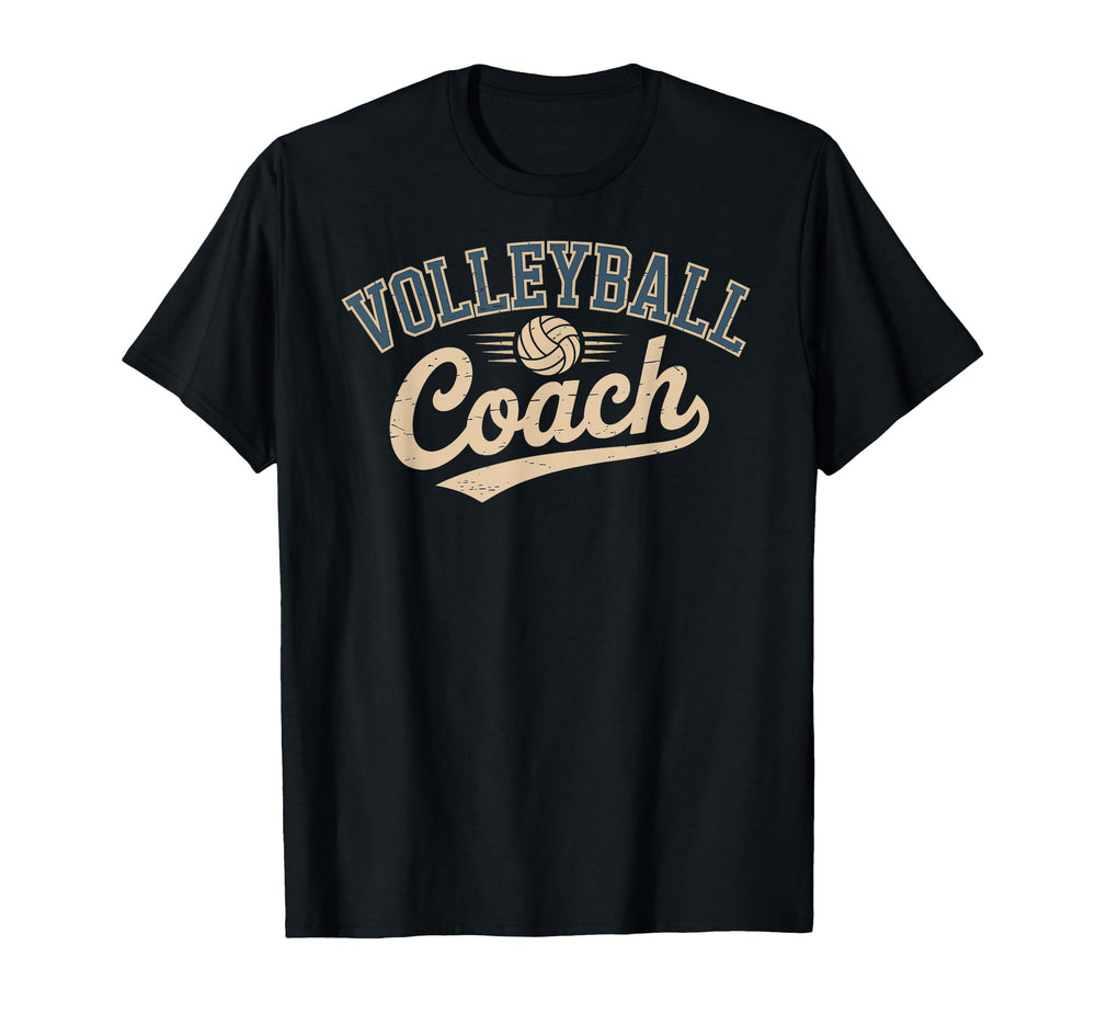 Funny Volleyball Coach Coaching T-Shirt - Fun Novelty Design Men Women
