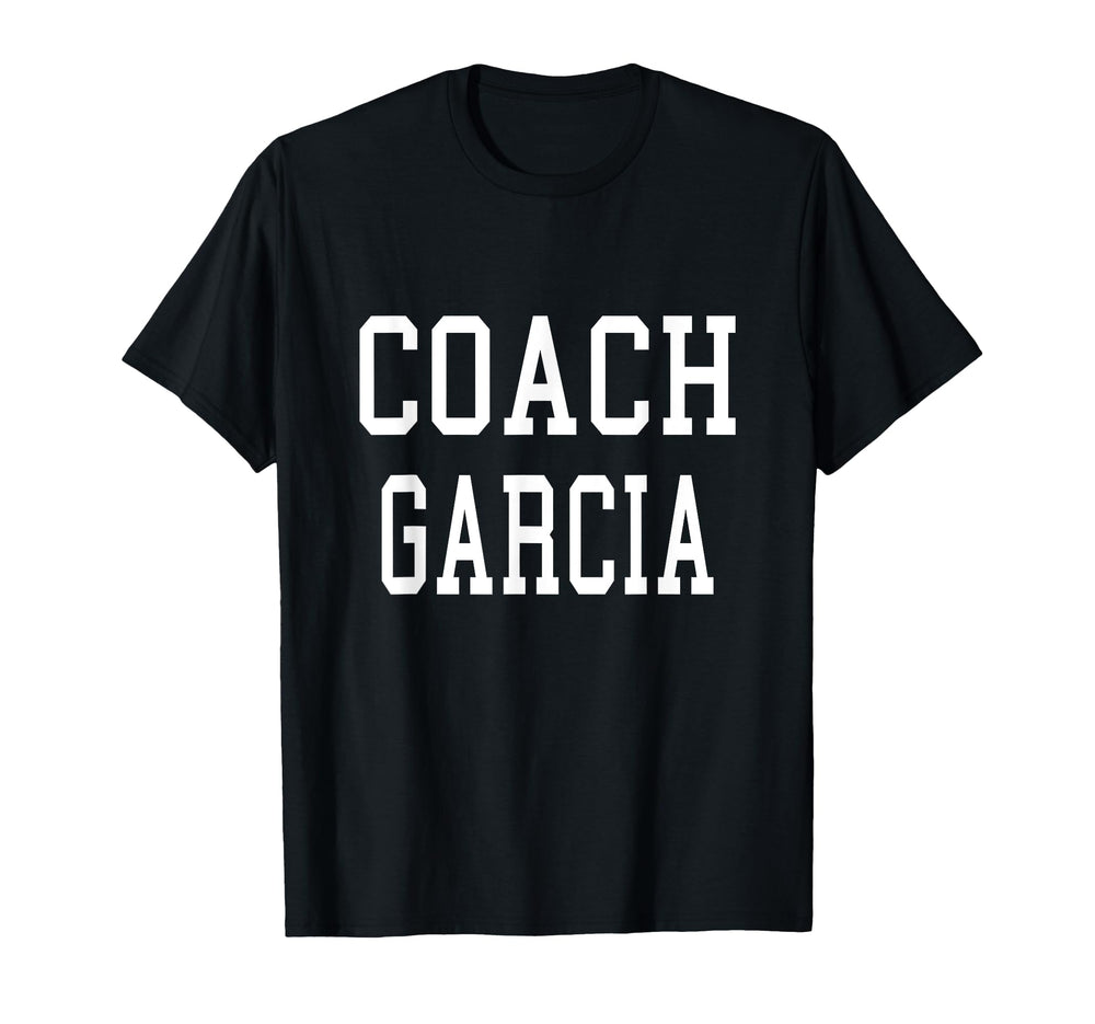 Coach Garcia Custom Football Soccer T-Shirt - Custom Art Print for Adults
