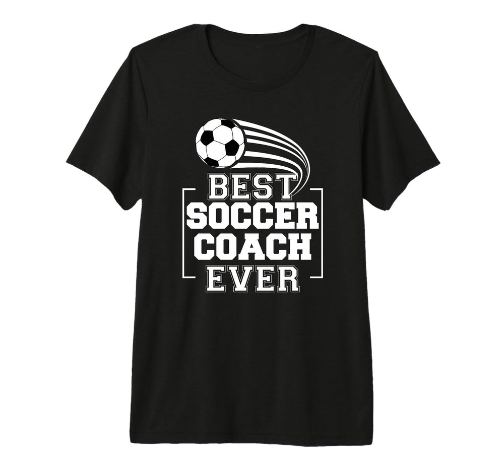 Thank You Gift Soccer Coach Best T-Shirt - Custom Art Print for Adults