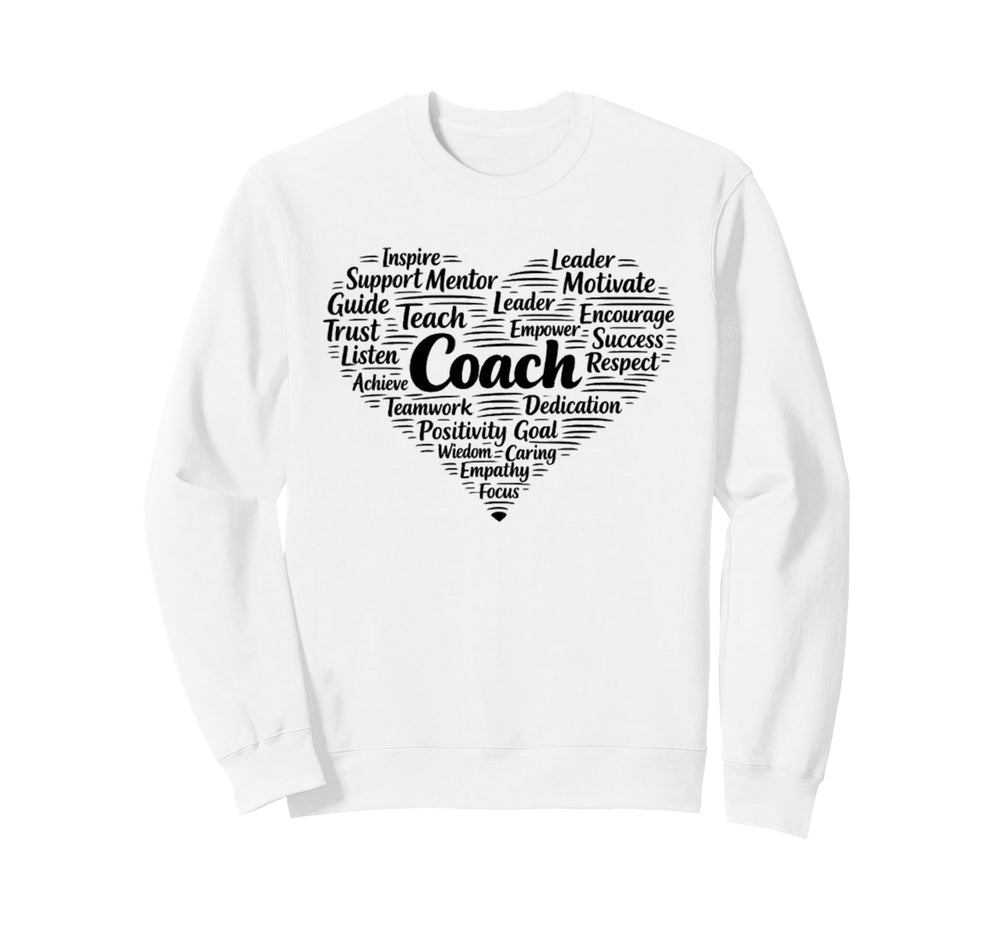 Coach Definition Coach Funny Coach Sweatshirt - Aesthetic Graphic Unisex