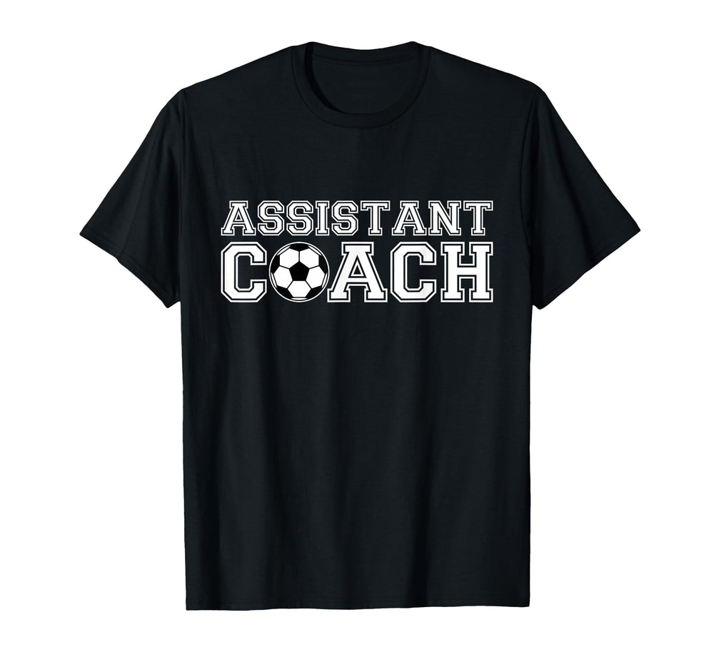 Assistant Soccer Coach T-Shirt - Unique Graphic for Adults