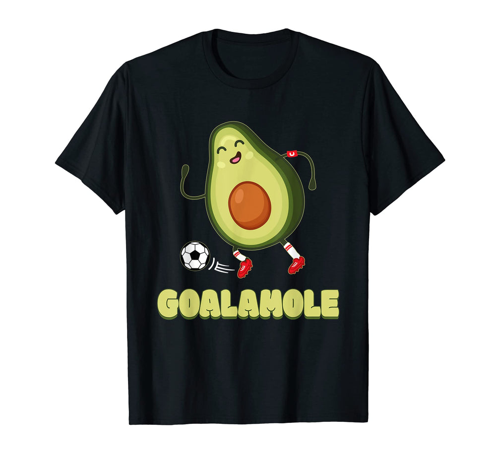 Avocado Soccer Captain Goalamole Vegan T-Shirt - Streetwear Style Unisex