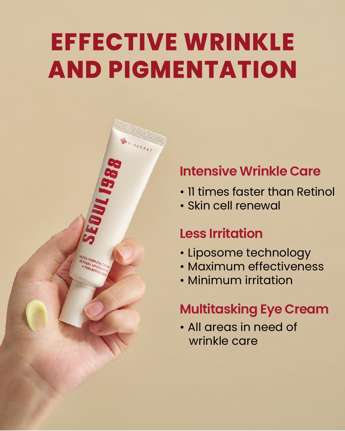 K-Secret Seoul 1988 Eye Cream - Snipetell