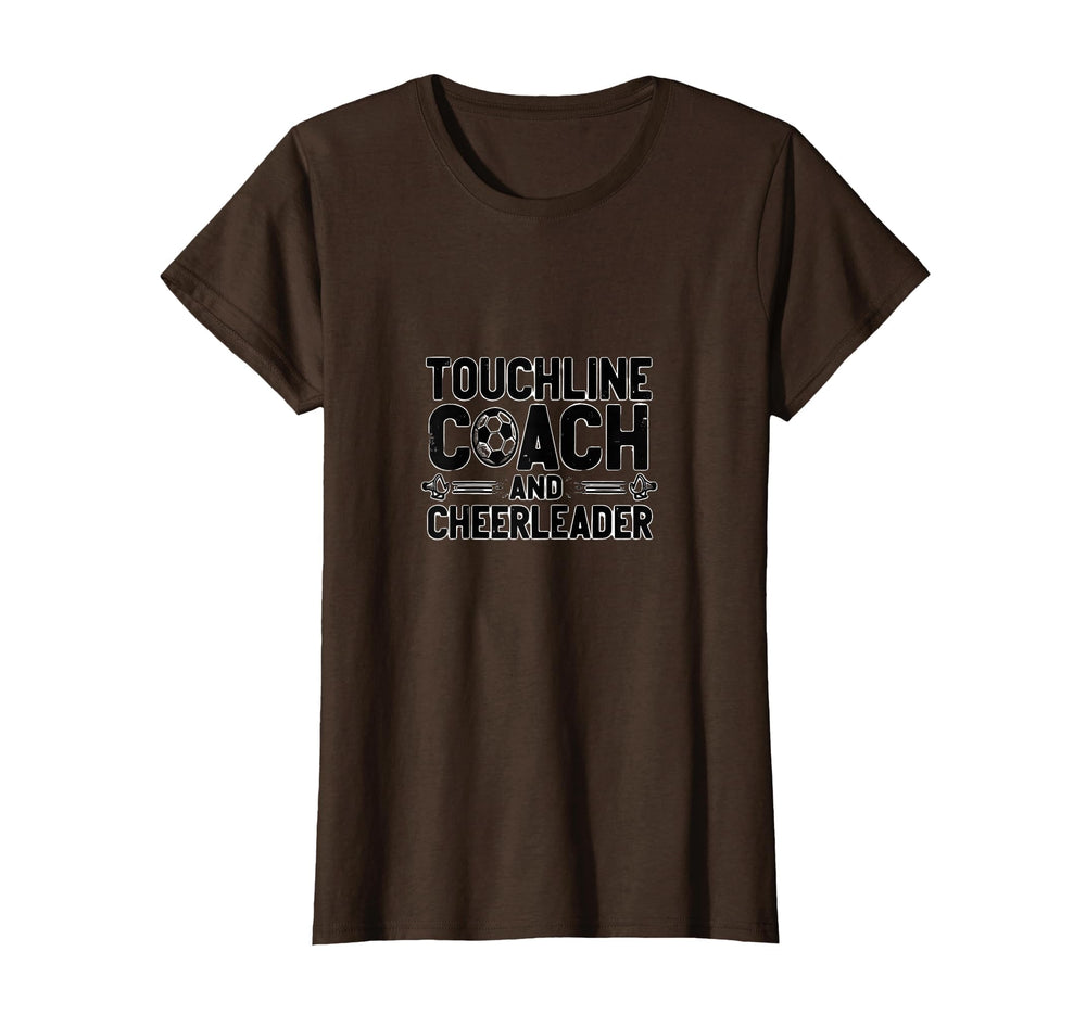 Touchline Coach And Cheerleader T-Shirt - Fun Novelty Design Men Women