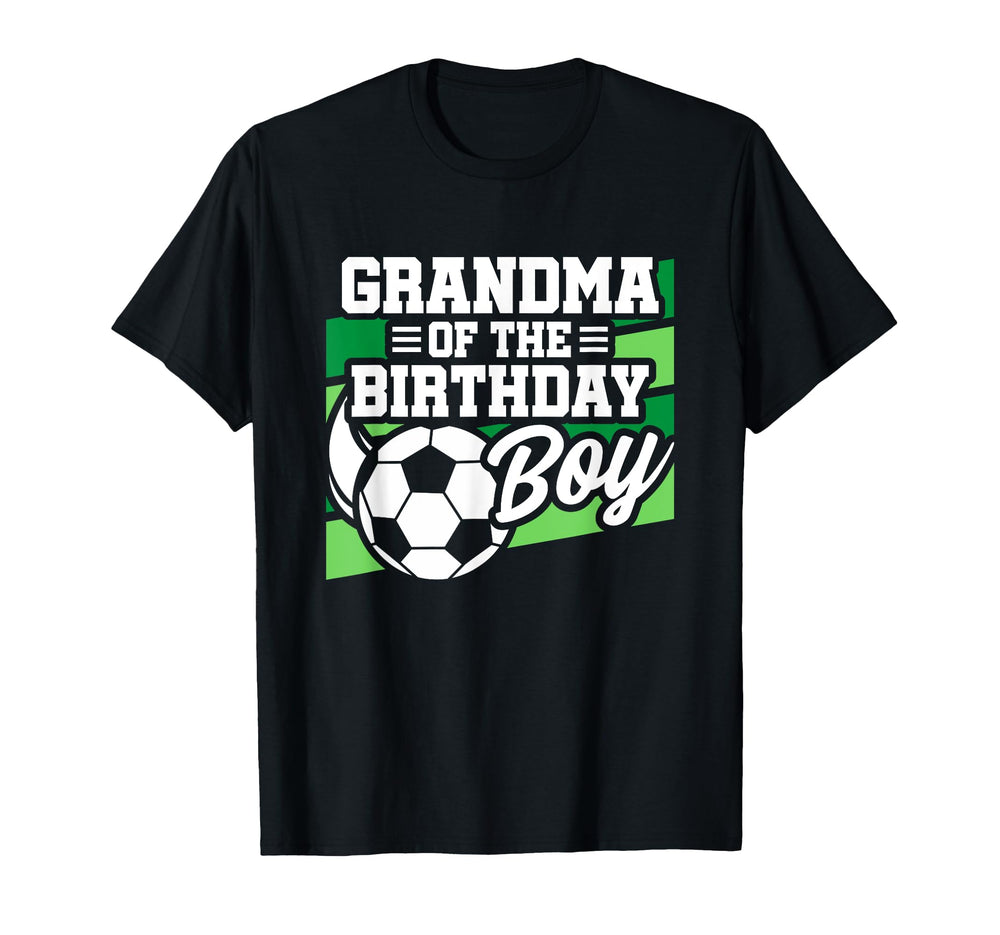 Soccer Birthday Birthday Grandma T-Shirt - Casual Everyday Wear Unisex