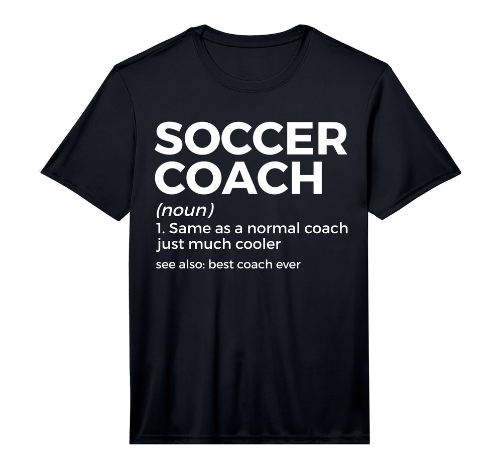 Funny Soccer Coach Definition Coaching T-Shirt - Trendy Graphic Men Women