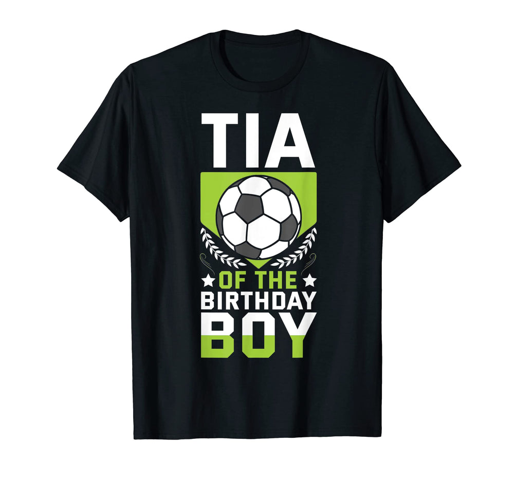Tia Birthday Soccer Player Bday Team T-Shirt - Custom Art Print Unisex