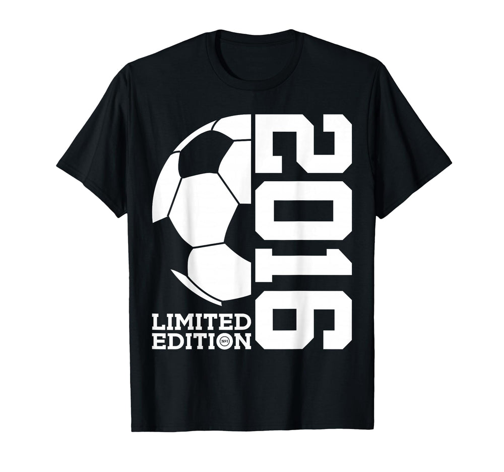 10Th Birthday Soccer 2016 T-Shirt - Unique Graphic for Adults